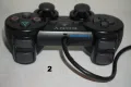 Два Броя Оригинални Джойстици DUALSHOCK 2 SCPH 10010 За Конзола Sony Playstation 2 , снимка 13