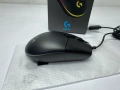 Мишка Logitech G203, USB, гейминг, RGB подсветка, черна, снимка 3