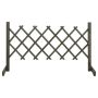 vidaXL Градинска оградна решетка, сива, 120x60 см, чам масив(SKU:314823, снимка 1 - Огради и мрежи - 45583640