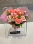 цветя изработени с глицеринов ароматен сапун и Българска роза Стара Загора Център , снимка 3