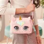 PURSE PETS Интерактивна чанта Еднорог розова със звуци, снимка 8