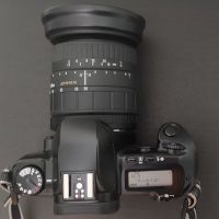 Canon EOS 500 SLR с обектив sigma asperial 28-200mm 1:3.8-5.6 UC , снимка 4 - Фотоапарати - 45675983