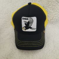     GOORIN BROS шапка Black Eagle Орел Черно + Жълто шапка с Козирка Фенска, снимка 4 - Шапки - 45398187