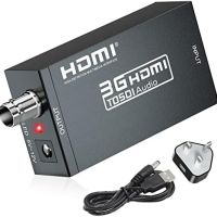 Нов Преобразувател HDMI към HD-SDI 2.970Gbit/s Стабилен Метален Корпус, снимка 1 - Друга електроника - 45507995
