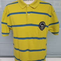 Тommy Hilfiger California Athletic Department - мъжка  раирана тениска  размеr XL , снимка 1 - Тениски - 45053766