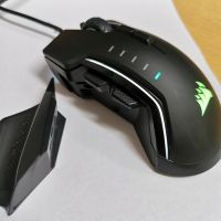 RGB геймърска мишка CORSAIR Glaive RGB PRO, снимка 3 - Клавиатури и мишки - 45841406