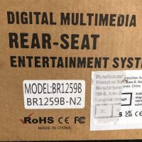 12" DVD плейър за задна седалка за кола с HDMI вход,  мултимедия за подглавник, снимка 9 - MP3 и MP4 плеъри - 45436274