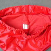S червени супер лъскави дамски сатенени бикини/полубоксер, снимка 12 - Бельо - 45307291