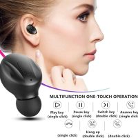 Слушалки Xawy, 5.0 безжични слушалки в ухото, стерео звук, микрофон, за iOS, Android, снимка 4 - Безжични слушалки - 45438178