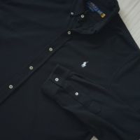 POLO Ralph Lauren FeatherWeight Mesh Pique Cotton Mens Size 2XL НОВО! ОРИГИНАЛ! Мъжка Риза!, снимка 3 - Ризи - 45734035