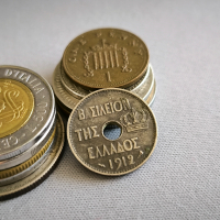 Монета - Гърция - 5 лепти | 1912г., снимка 2 - Нумизматика и бонистика - 45039754