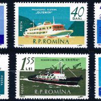 Румъния 1961 - кораби MNH, снимка 1 - Филателия - 45417115