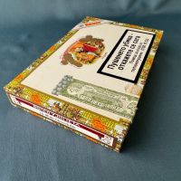 Дървена колекционерска кутия за пури HABANOS CUBA, снимка 4 - Антикварни и старинни предмети - 45142801