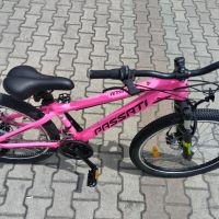 PASSATI Велосипед с дискови спирачки 24" ALUMINIUM розов, снимка 4 - Велосипеди - 46130089