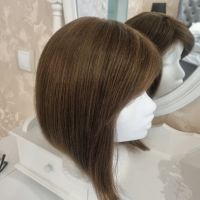 Перука естествен косъм, снимка 1 - Аксесоари за коса - 45372282
