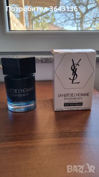 Продавам парфюм Yves Saint Laurent La Nuit de L'Homme Bleu Électrique, снимка 1