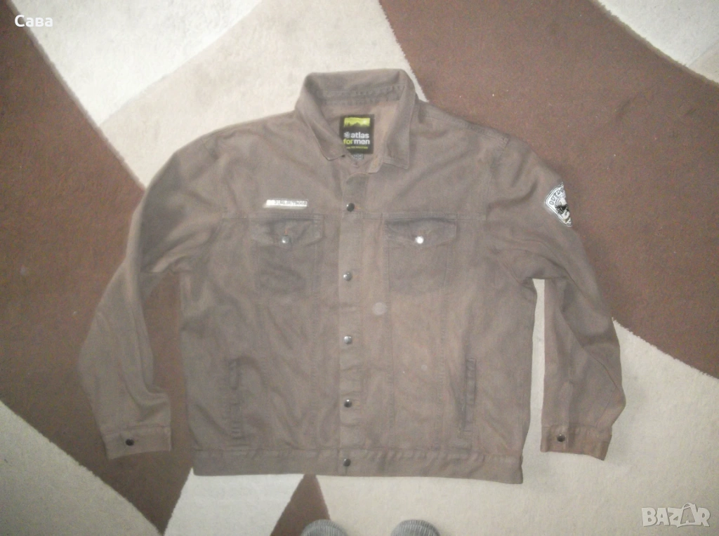 Дънково яке ATLAS  мъжко,5ХЛ, снимка 1