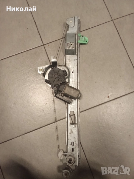Механизъм с моторче преден десен ел. стъклоповдигач Renault Scenic II 2004-2009 I, снимка 1