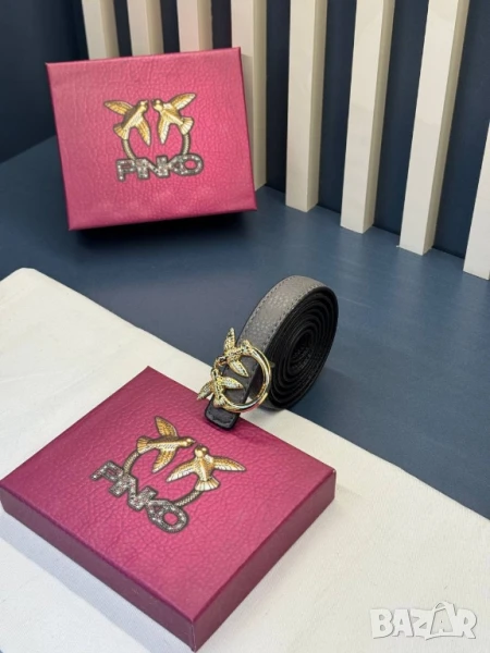 колани от естествена кожа в кутия pinko , снимка 1
