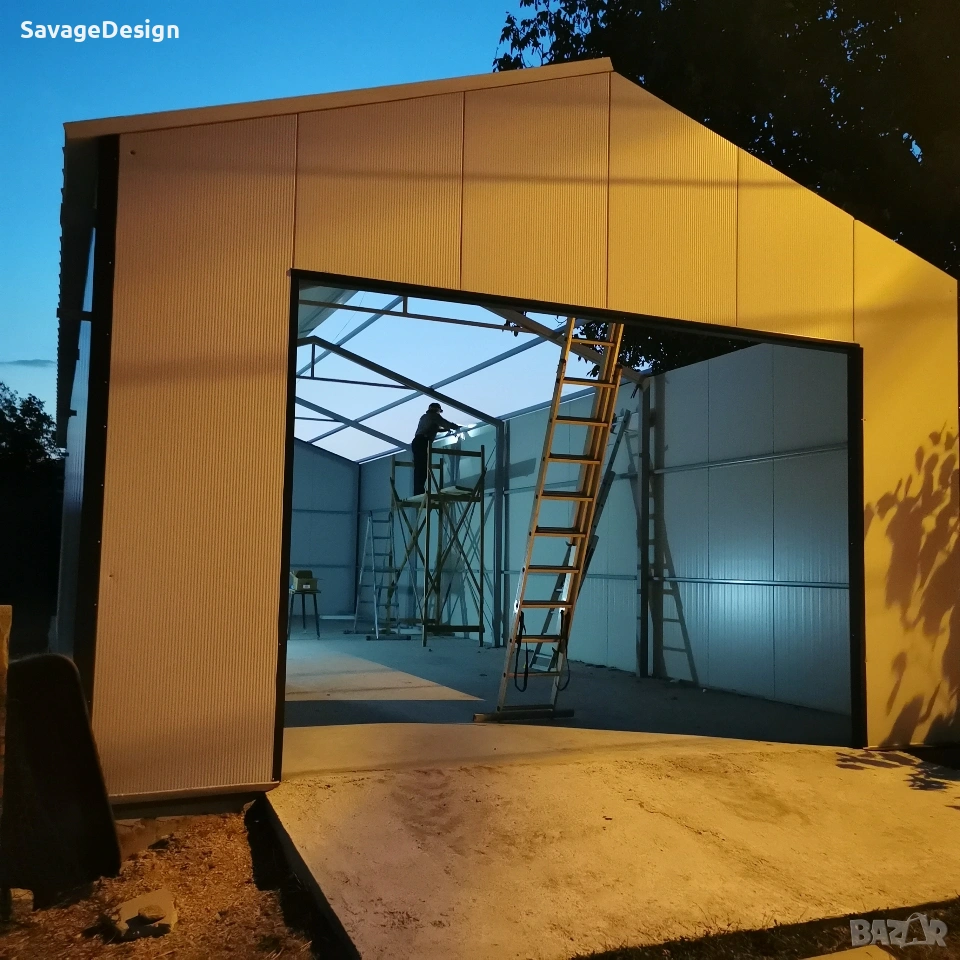Метални конструкции, къщи и халета от сандвич панели. Най-добри цени!, снимка 1