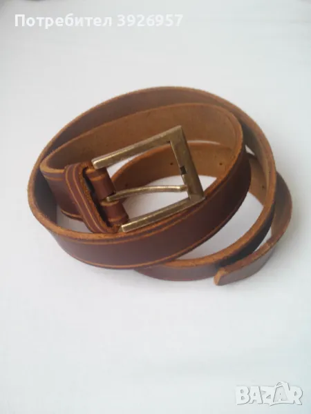 Уникален колан от истинска,много здрава естествена кожа, снимка 1