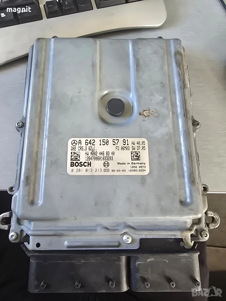 A6421505791 ECU компютър двигател Mercedes W221 0281013213, снимка 1