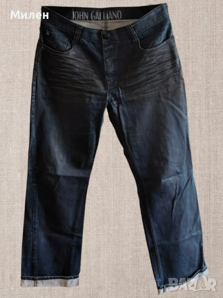 John Galliano мъжки дънки L – дизайнерска луксозна марка!, снимка 1