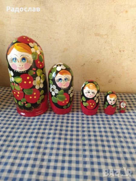 Нов руски комплект матрьошки, снимка 1