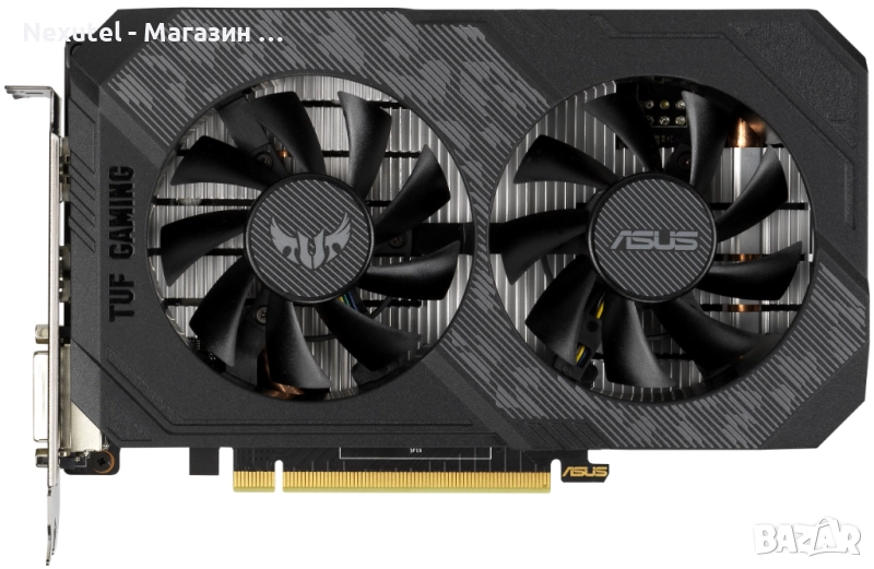 Реновирана видео карта ASUS GeForce GTX 1650 4GB TUF Gaming, снимка 1