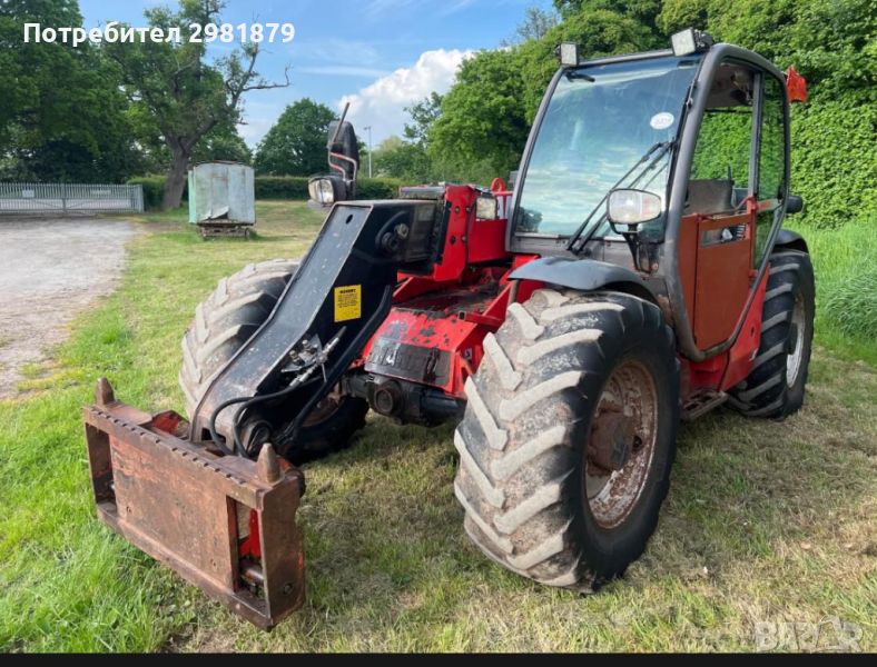 Телескопичен товарач фадрома Manitou Маниту MLT 634, снимка 1