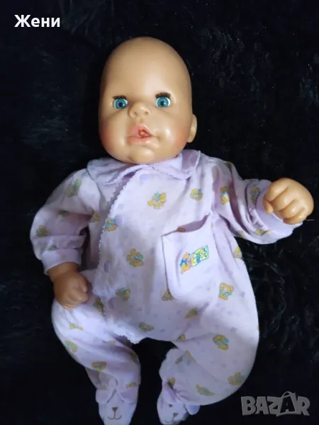 Голяма интерактивна кукла бебе Chou Chou Zapf Creation 19", 2002, снимка 1