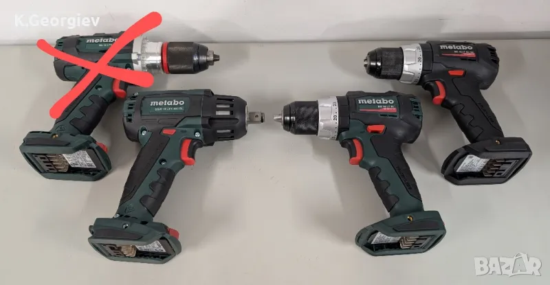 Машини Metabo 18V, безчеткови, нови, снимка 1