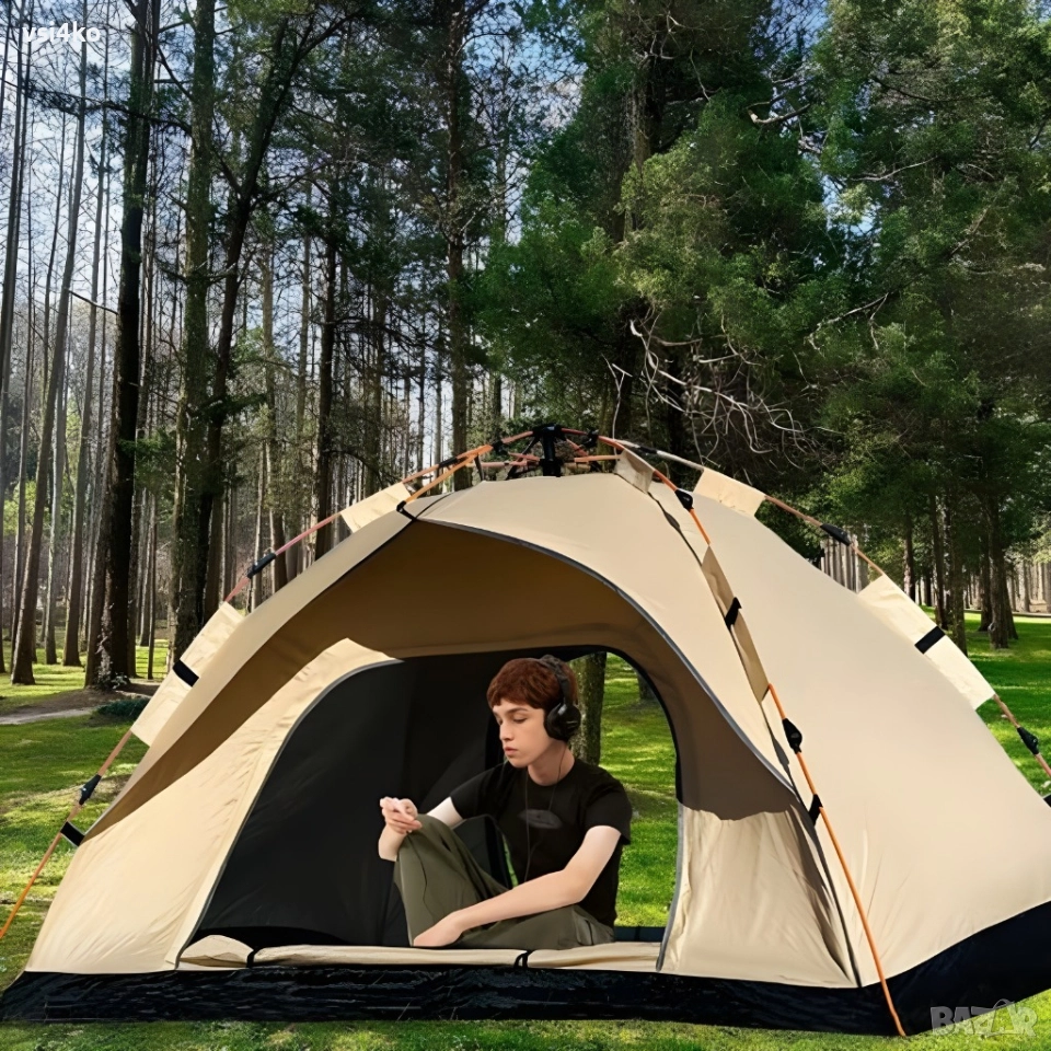 Палатка с два прозореца и две врати , снимка 1