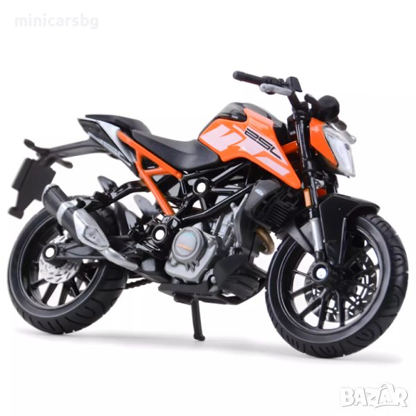 1:18 Метални мотори: KTM 250 Duke, снимка 1