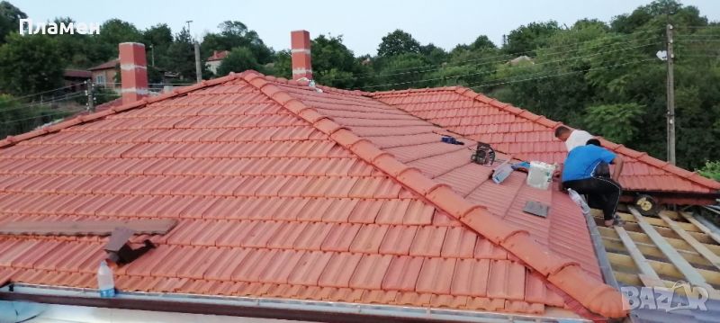 ремонт на покриви керемиди улуци хитроизолаци , снимка 1