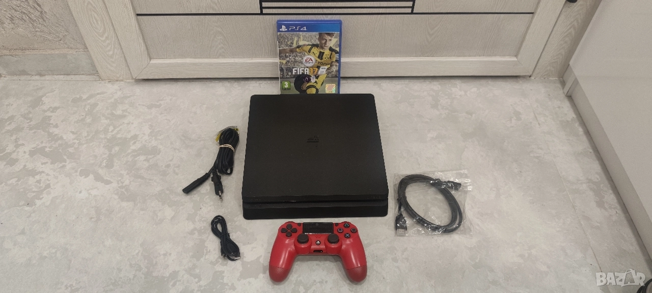 PS4-500gb+Джойстик+Fifa 17, снимка 1