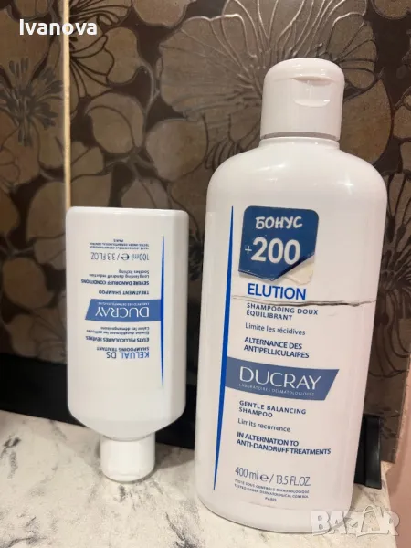 Ducray Elution нежен шампоан, 400 мл, снимка 1