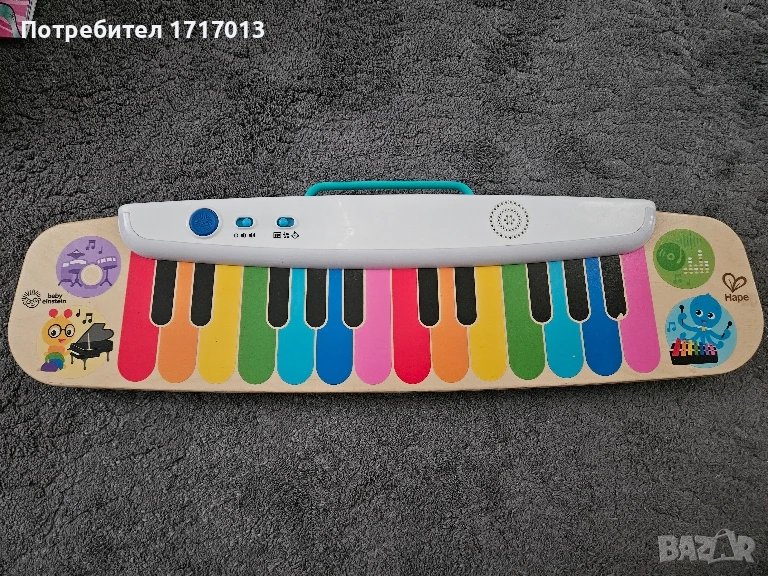 Baby Einstein + Hape Magic Touch дървено пиано, снимка 1