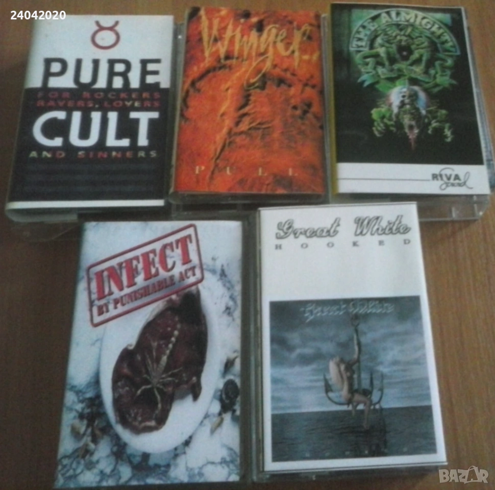 Лот Metal/Rock касети, снимка 1
