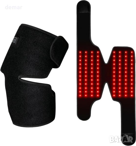 Устройство за терапия с LED червена светлина Nebula 660/850nm (каишка за коляно и рамо), снимка 1