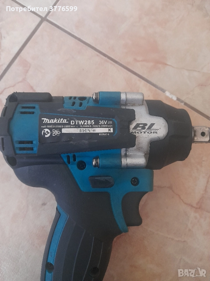 Ударен гайковерт Makita DTW 285, снимка 1