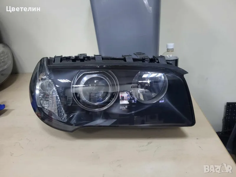 Десен фар BMW X3 E83 ксенон завиващ desen far бмв 3 83, снимка 1