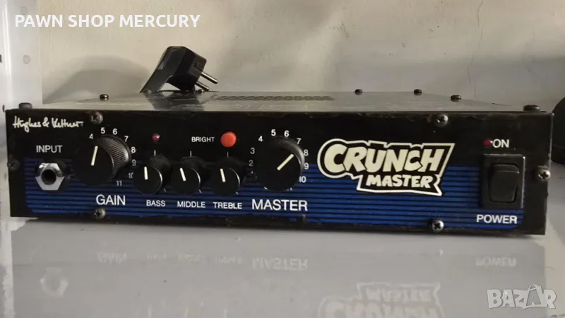 Продавам лампов усилвател и преамп, ефект Hughes & Kettner Crunch Master, снимка 1