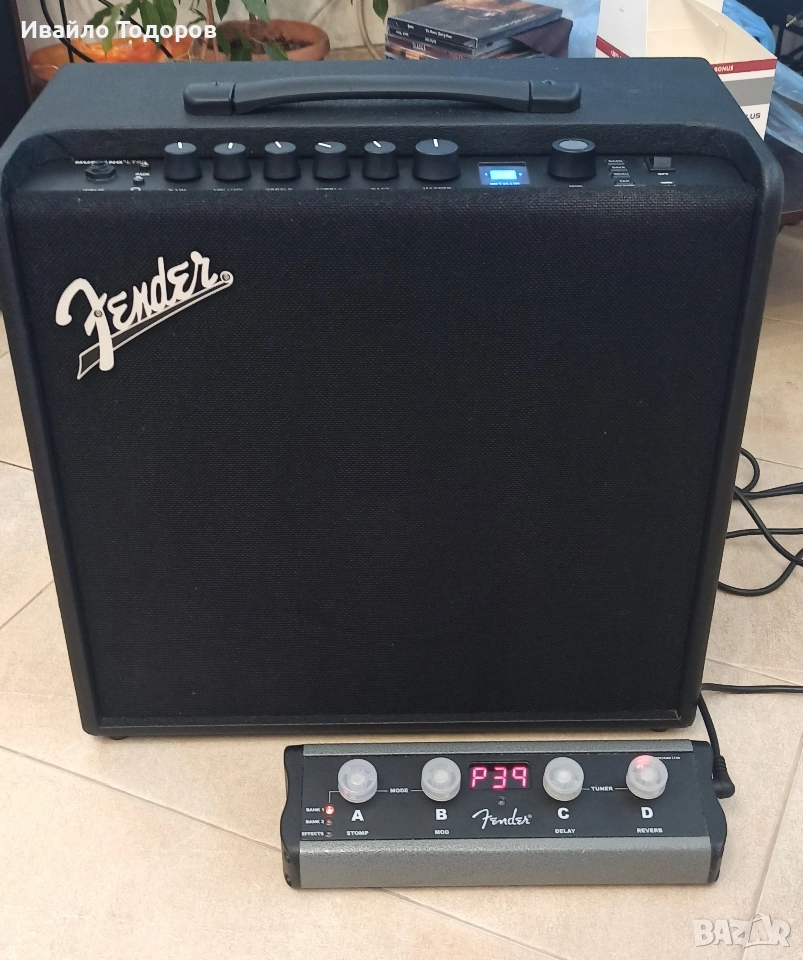 Fender Mustang LT50 моделиращ, китарен усилвател, снимка 1