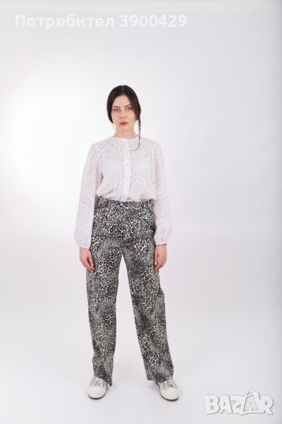 Дамски Панталон Leopard print, снимка 1
