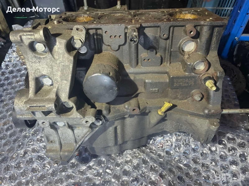 K4MD812 двигател, долница с колянов вал биели и бутала от Рено Сценик 1.6 16V 112 кс., 2006-2008 г.,, снимка 1