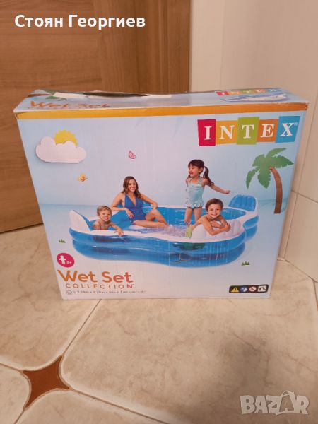 Чисто нов басейн INTEX 90×90×26, снимка 1