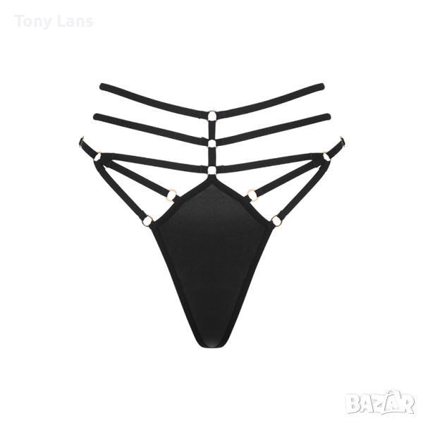 Tony Lans Прашка с веган кожа, черно, ONESIZE | 2253 , снимка 1