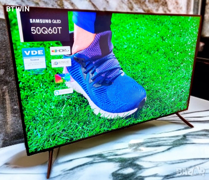 Телевизор - Samsung 50 ИНЧА - QLED - SMART TV - 4K ! , снимка 1