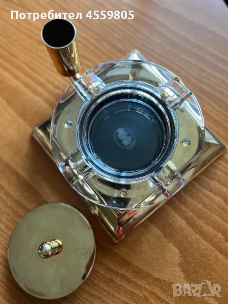 Луксозен пепелник за пури, снимка 1